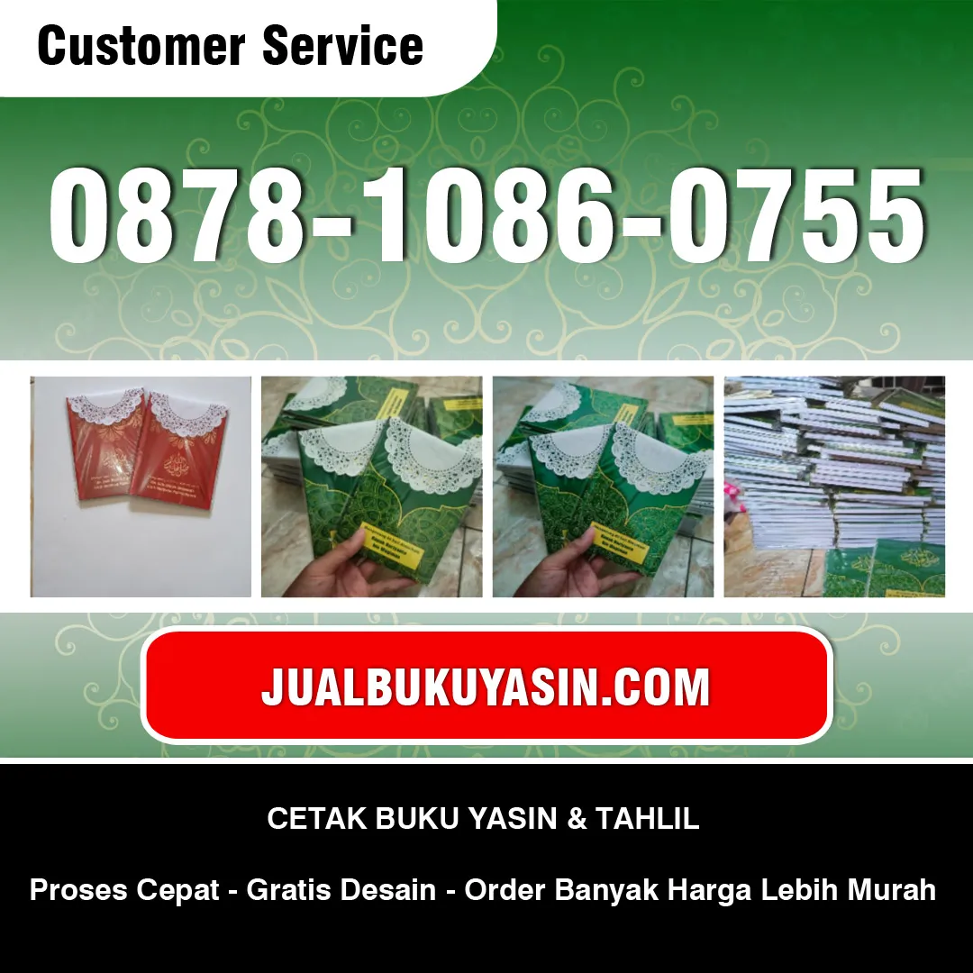 Agen Buku Yasin di Bekasi