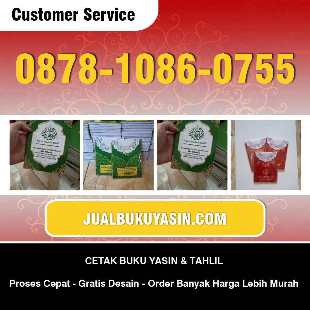 Alamat Percetakan Buku Yasin di Cirebon