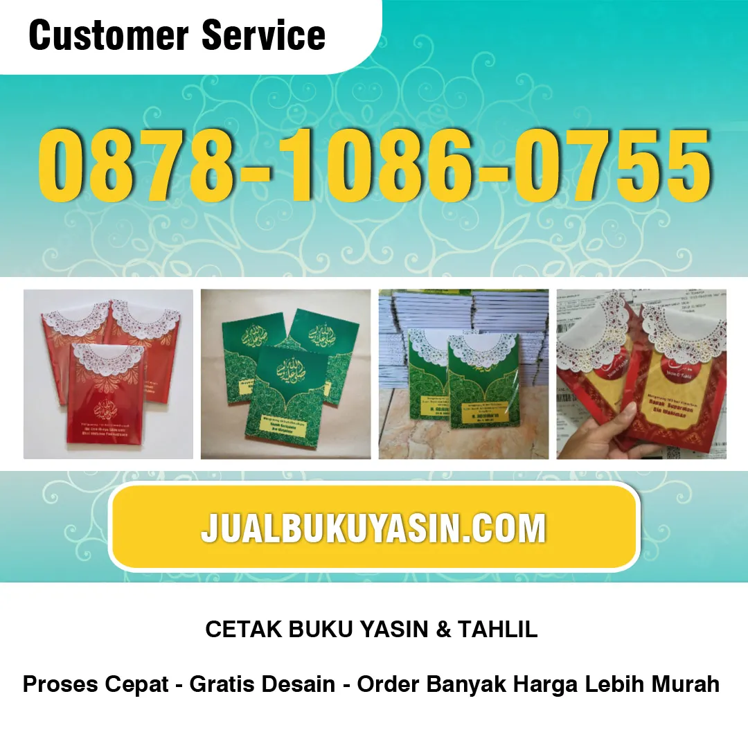 Buat Buku Yasin Sidoarjo