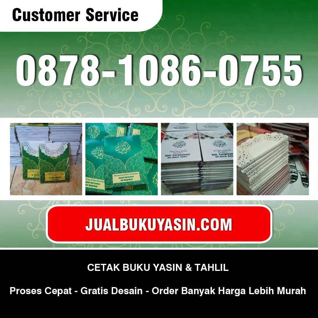 Buku Yasin Depok Murah