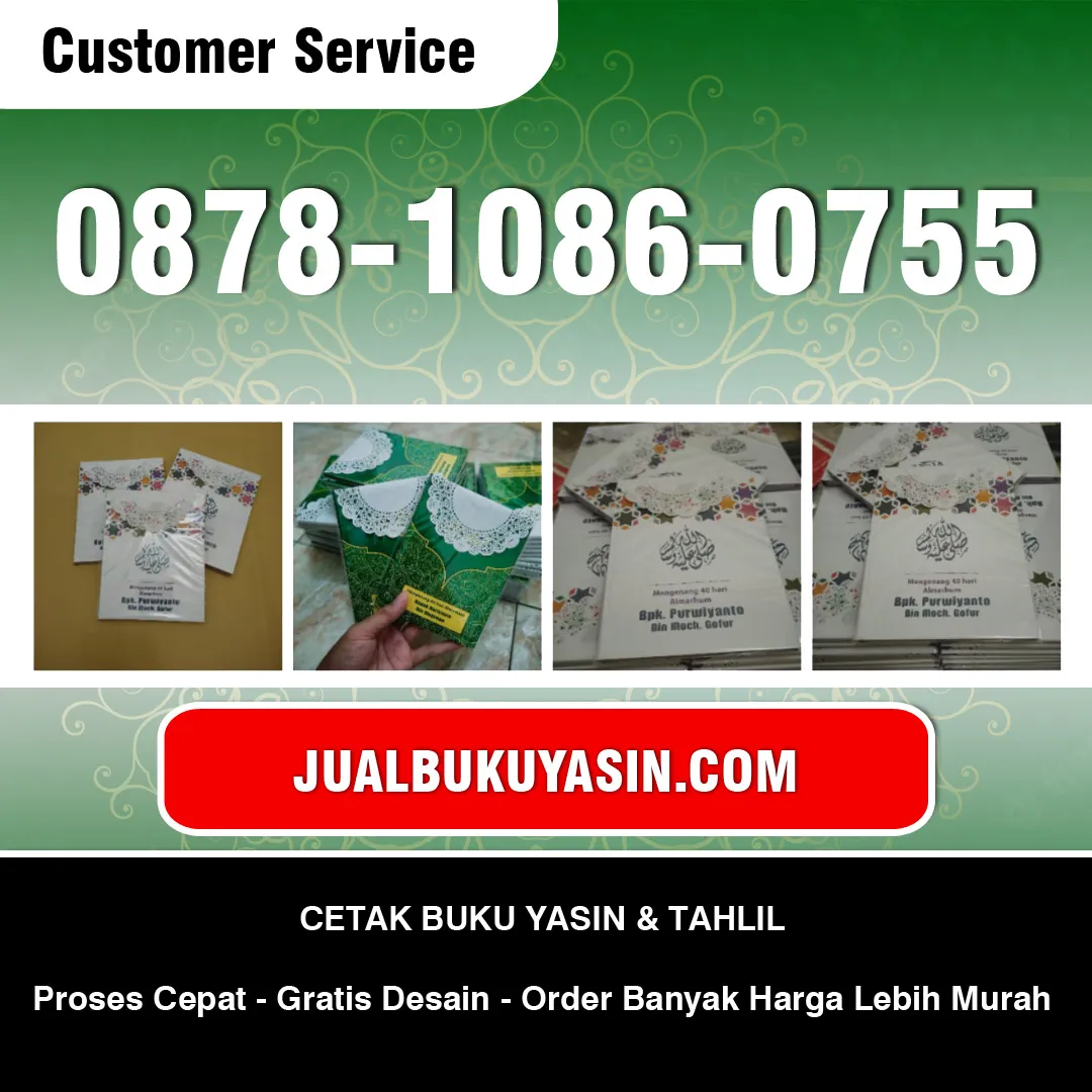 Buku Yasin di Tasikmalaya
