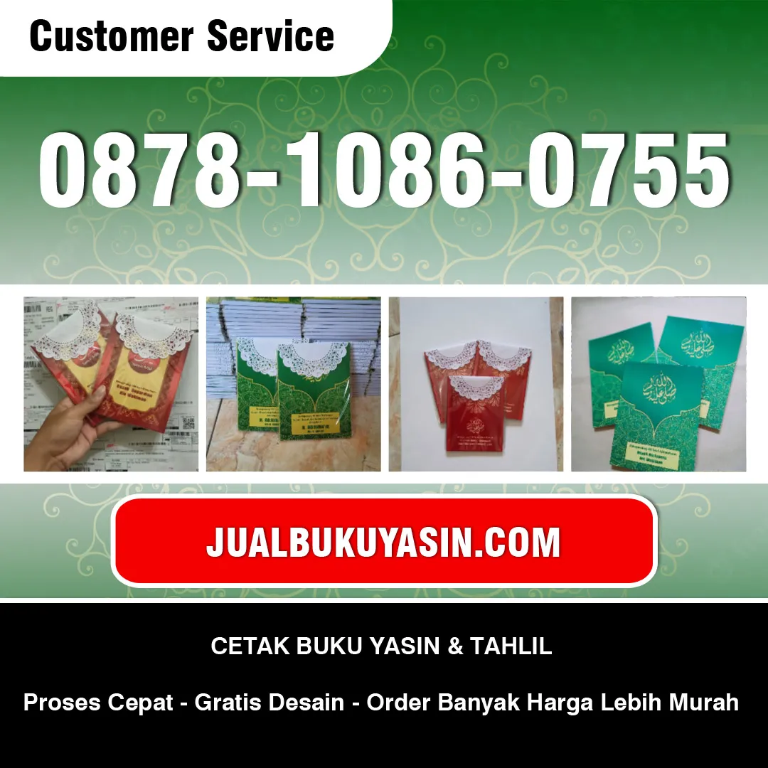 Buku Yasin Hardcover di Surabaya