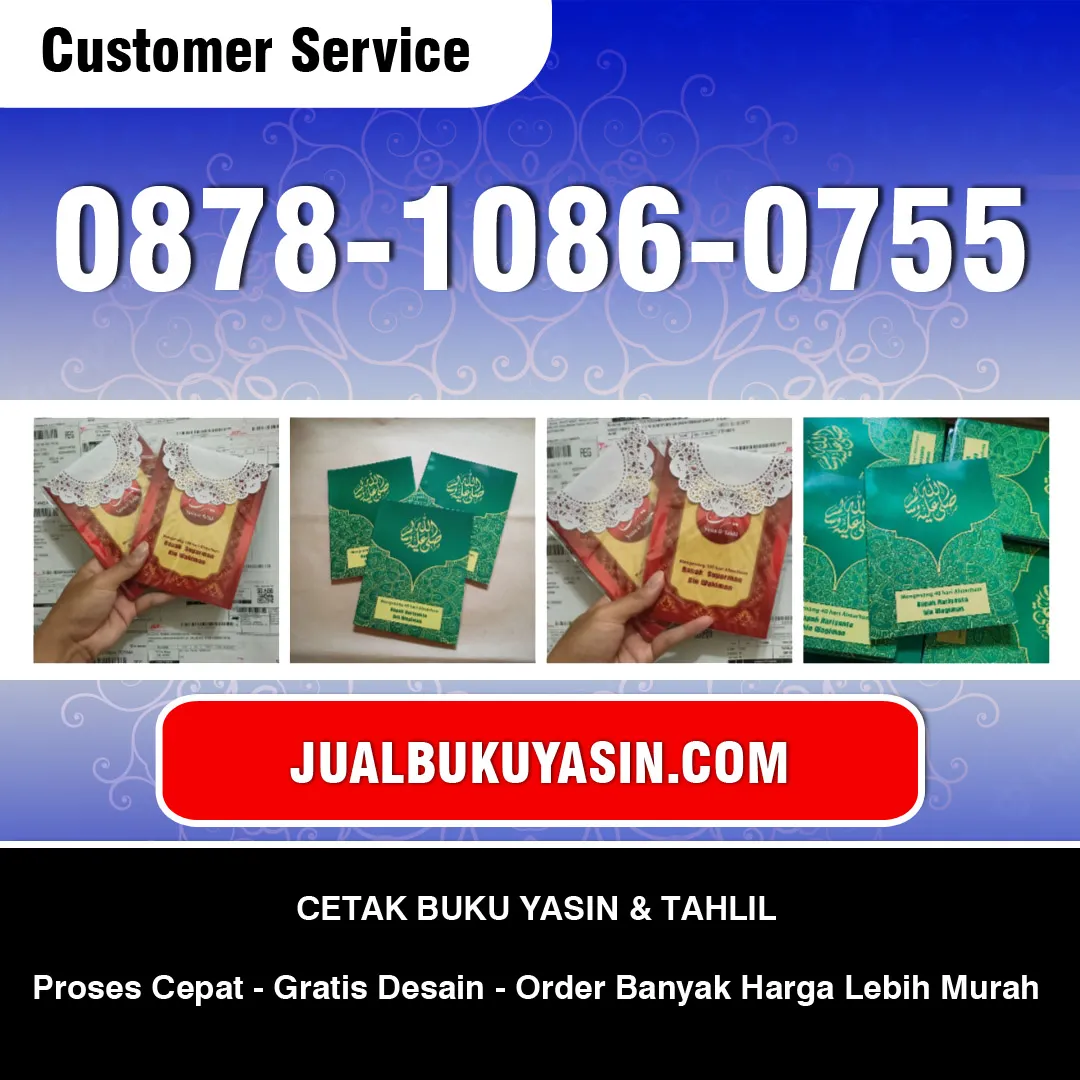 Buku Yasin Mengenang 40 Hari