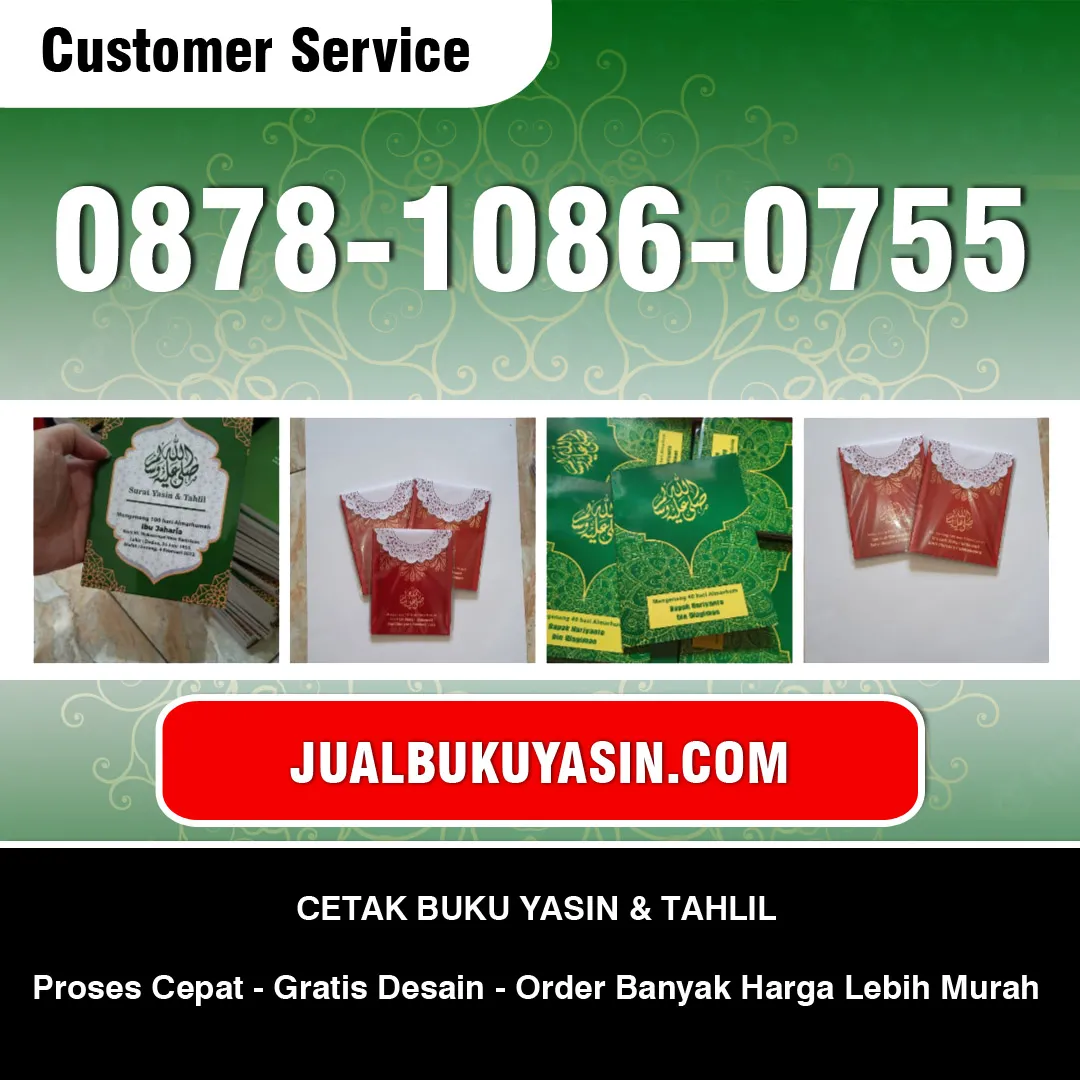 Buku Yasin Murah Blitar