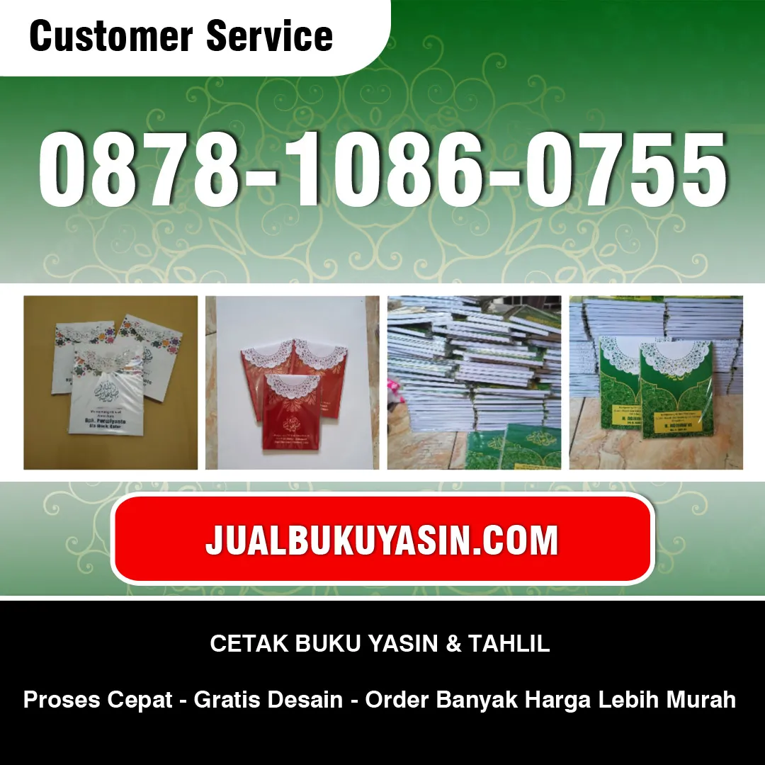 Cetak Buku Yasin Daerah Bogor