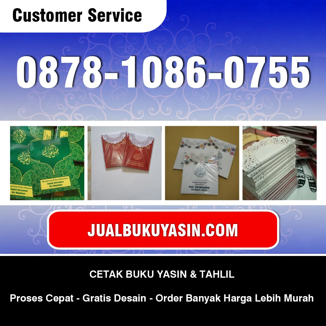 Cetak Buku Yasin Daerah Cirebon