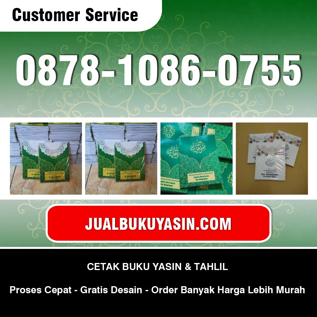Cetak Buku Yasin Daerah Ponorogo