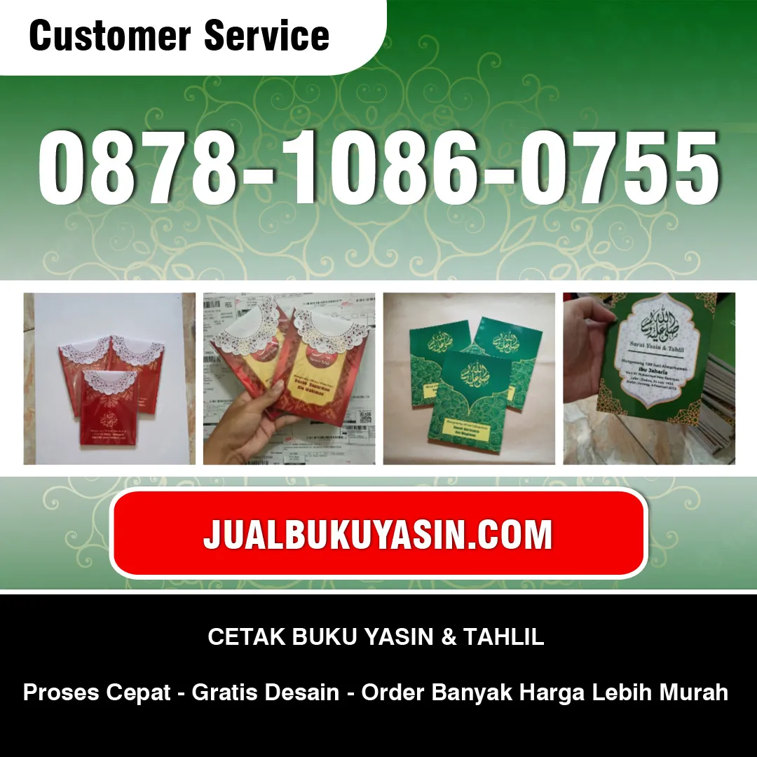 Cetak Buku Yasin di Bogor