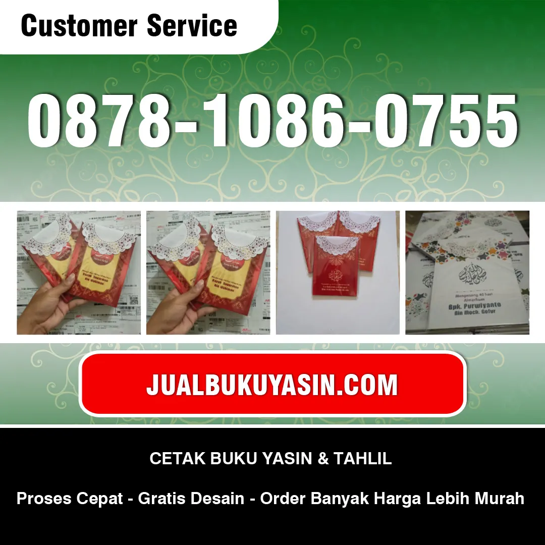 Cetak Buku Yasin di Pamekasan