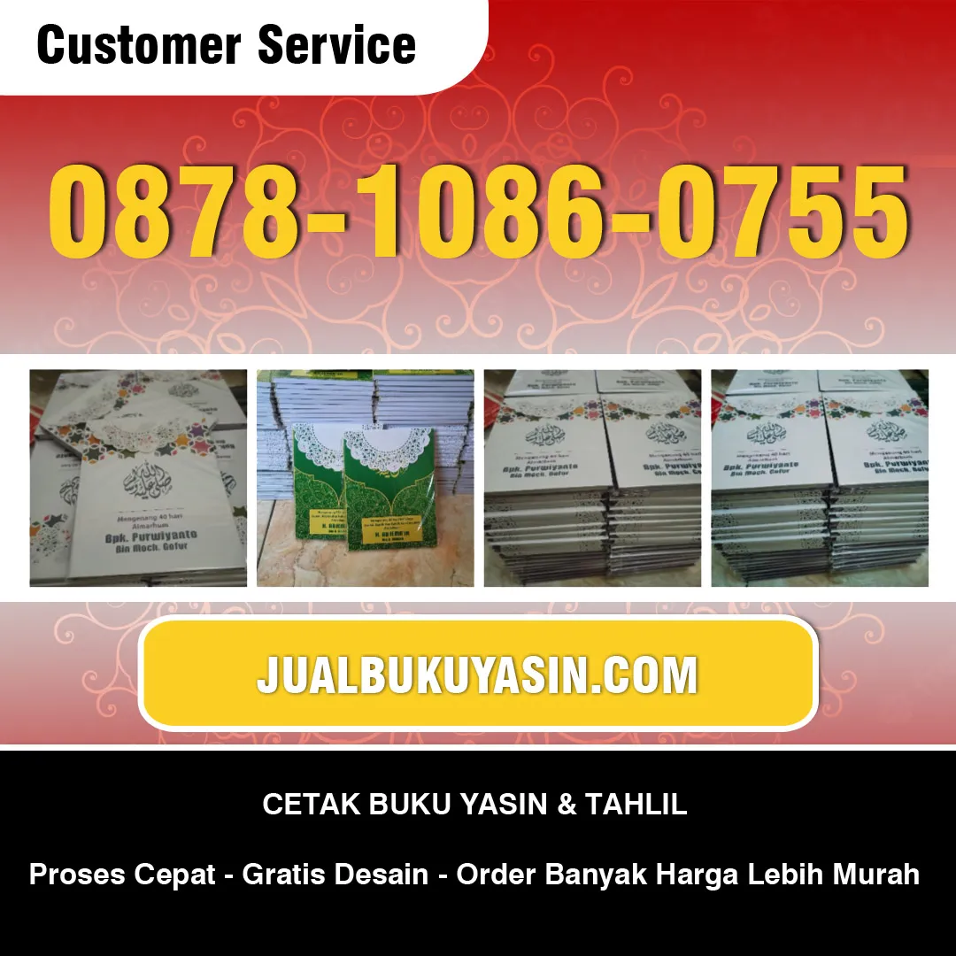 Cetak Buku Yasin Magelang