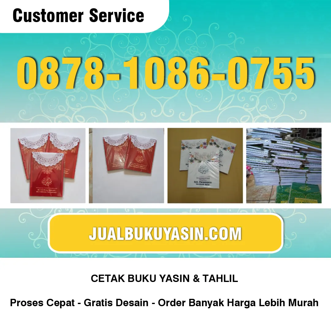 Cetak Buku Yasin Murah di Bandung