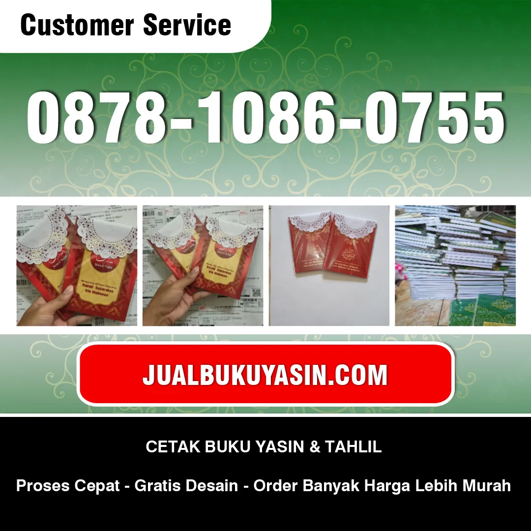 Cetak Buku Yasin Murah Klaten