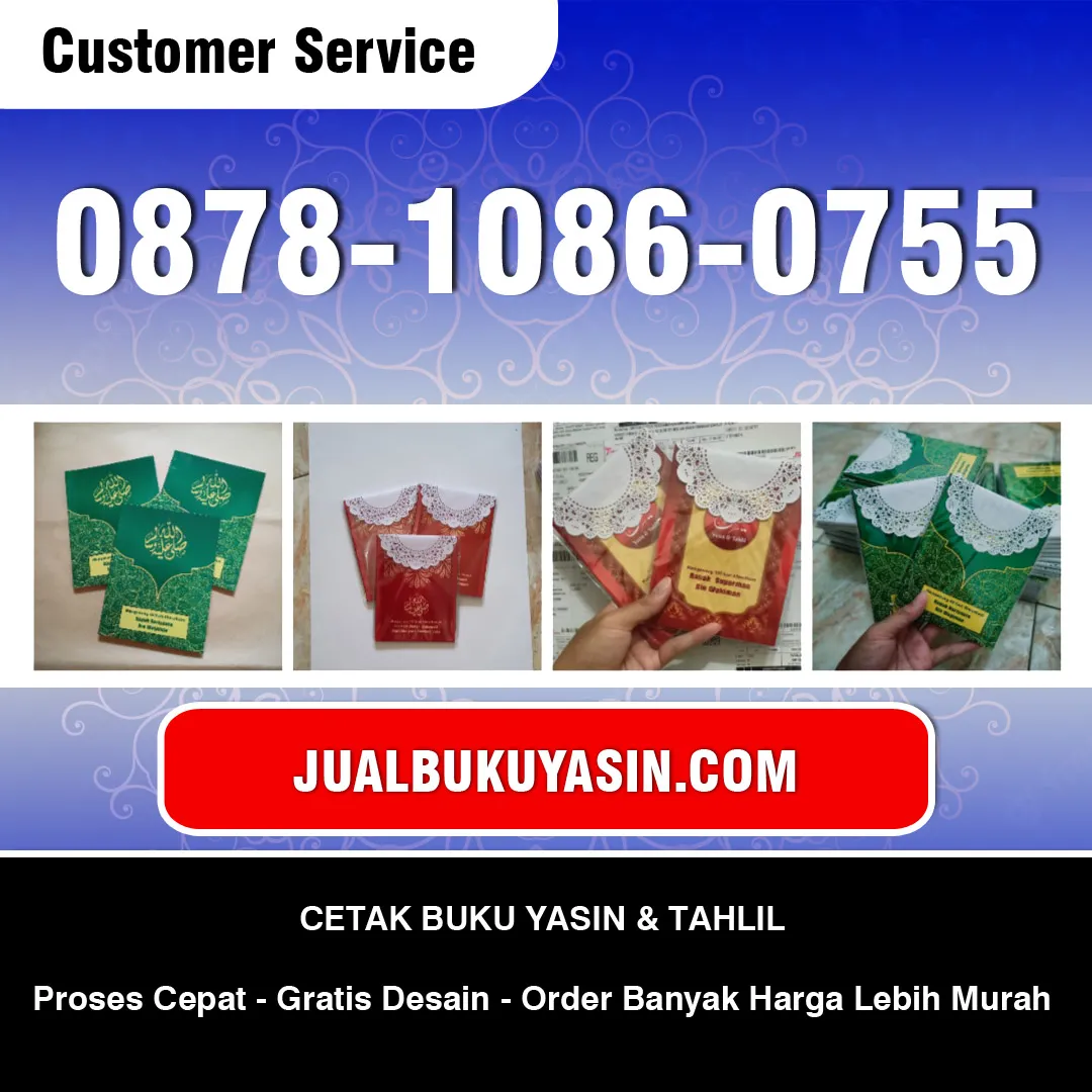 Cetak Buku Yasin Tegal