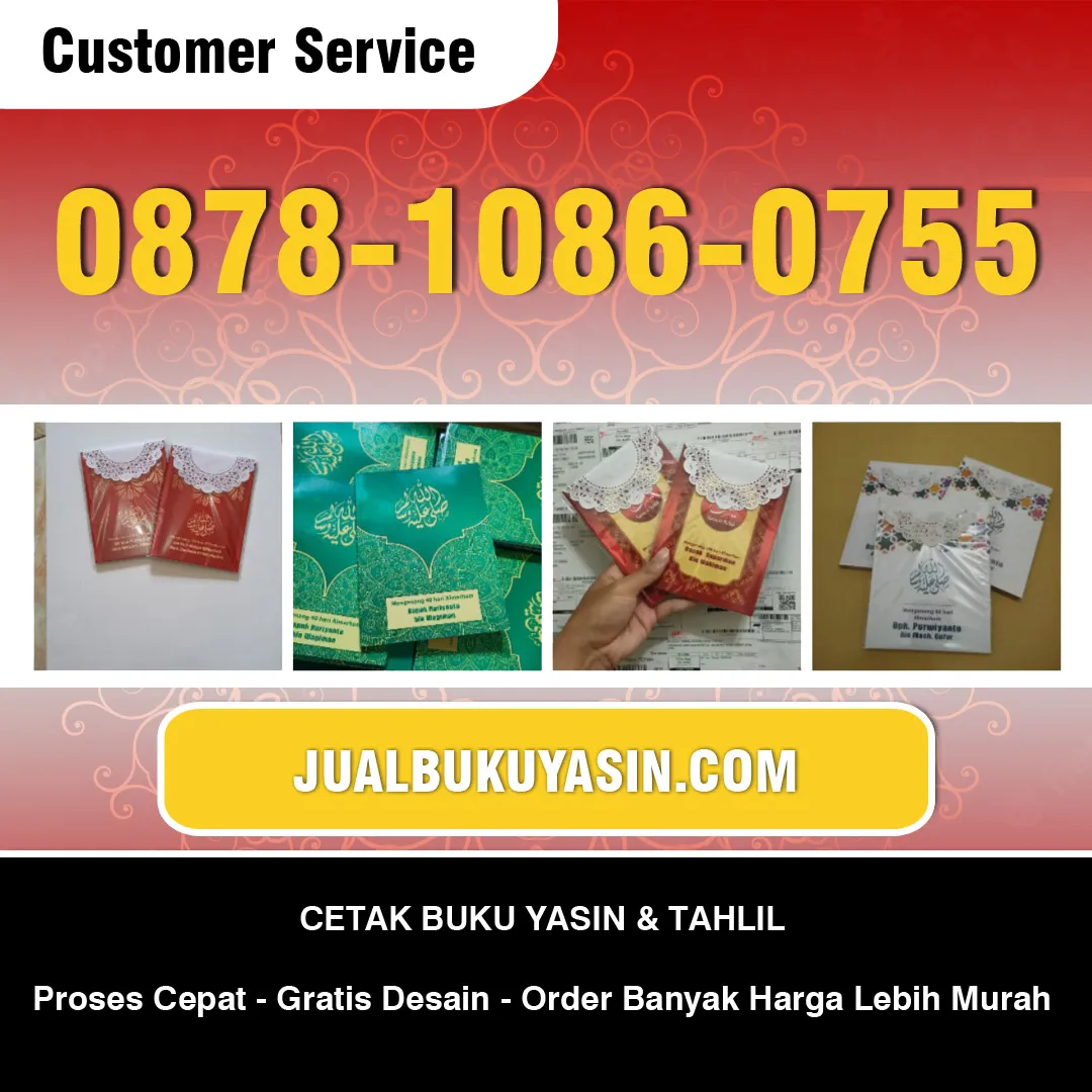Cetak Yasin Bandung Kota Bandung Jawa Barat