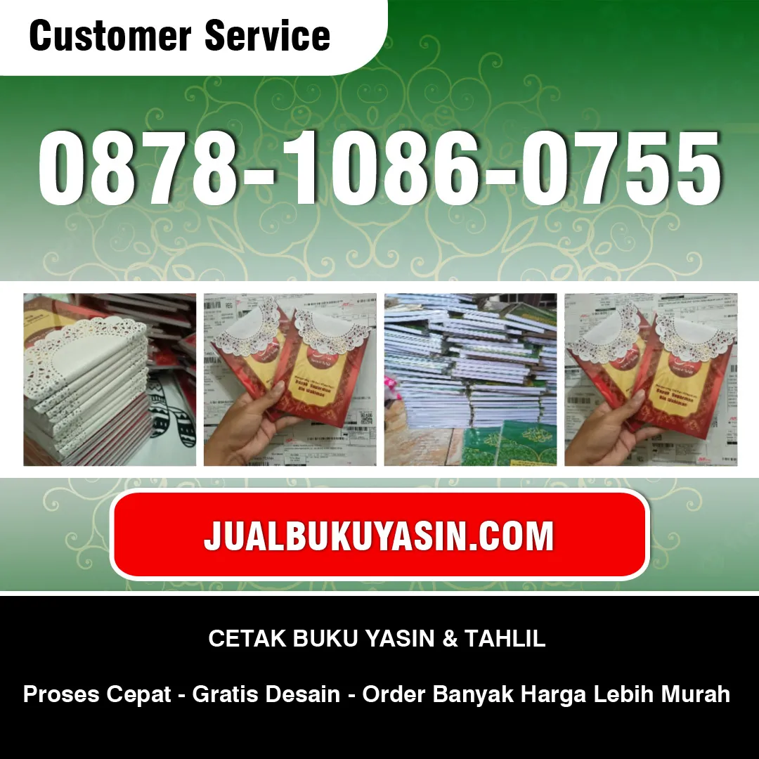 Cetak Yasin di Bekasi
