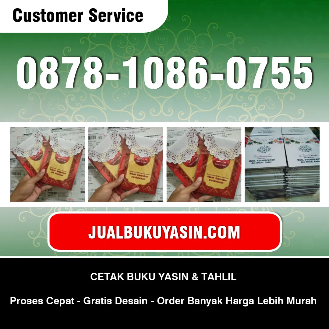Cetak Yasin di Pekalongan