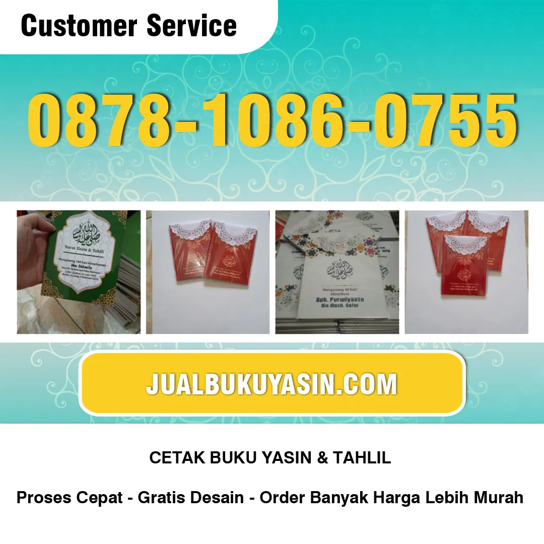 Cetak Yasin di Sukoharjo