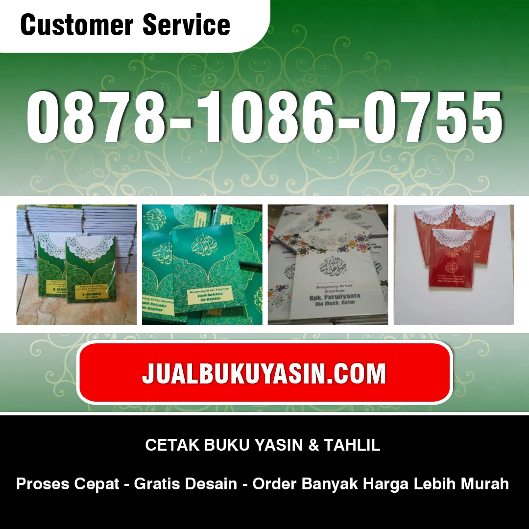 Cetak Yasin Jakarta