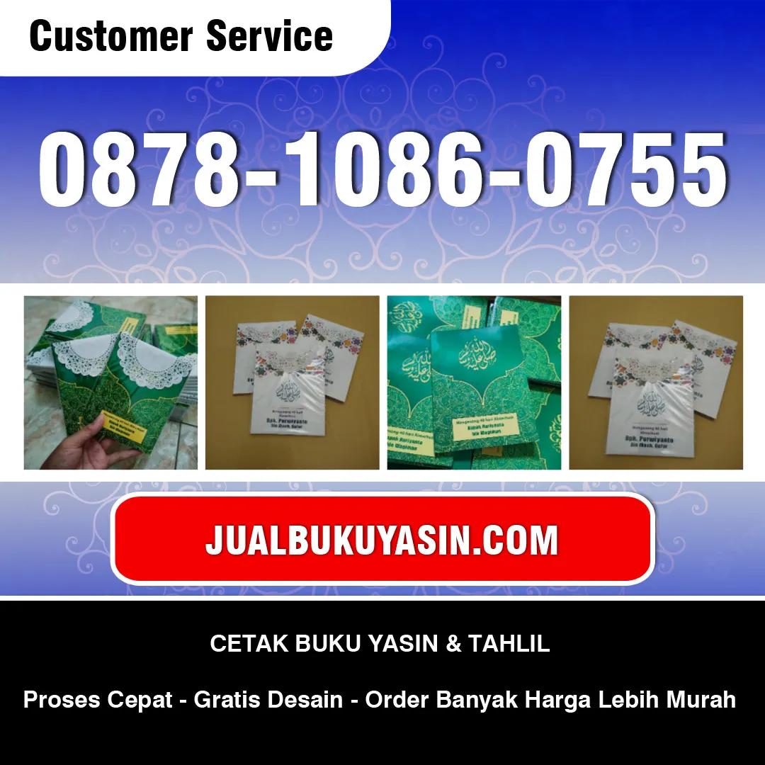 Cetak Yasin Murah Bandung