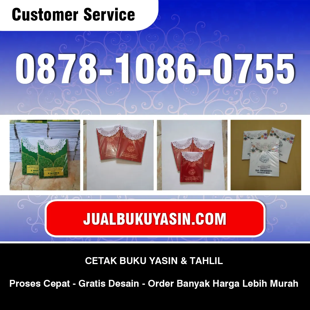 Cetak Yasin Murah Banjarmasin