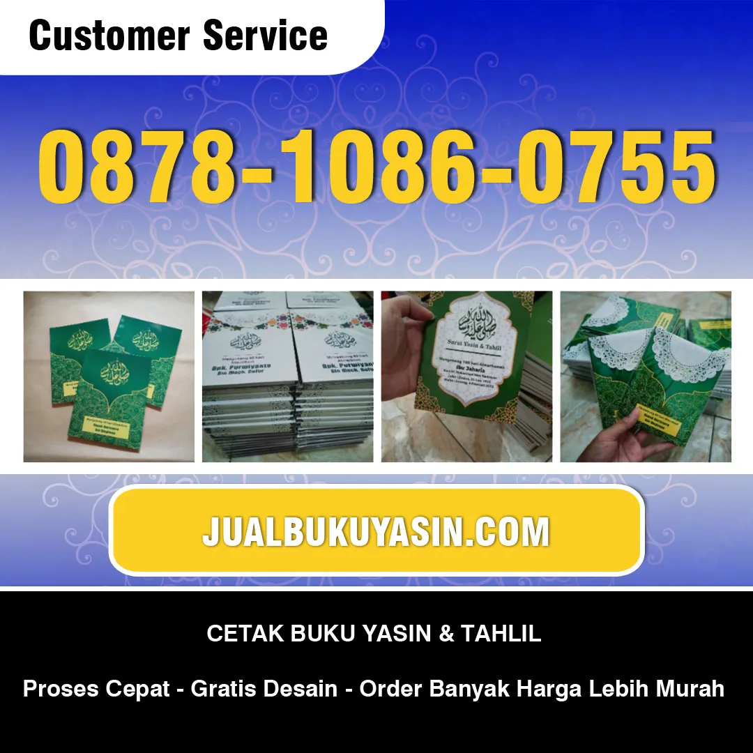 Cetak Yasin Murah Batam