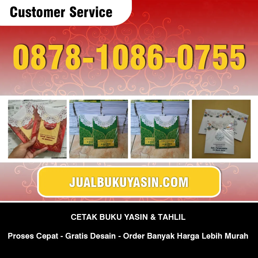 Cetak Yasin Murah di Bandung