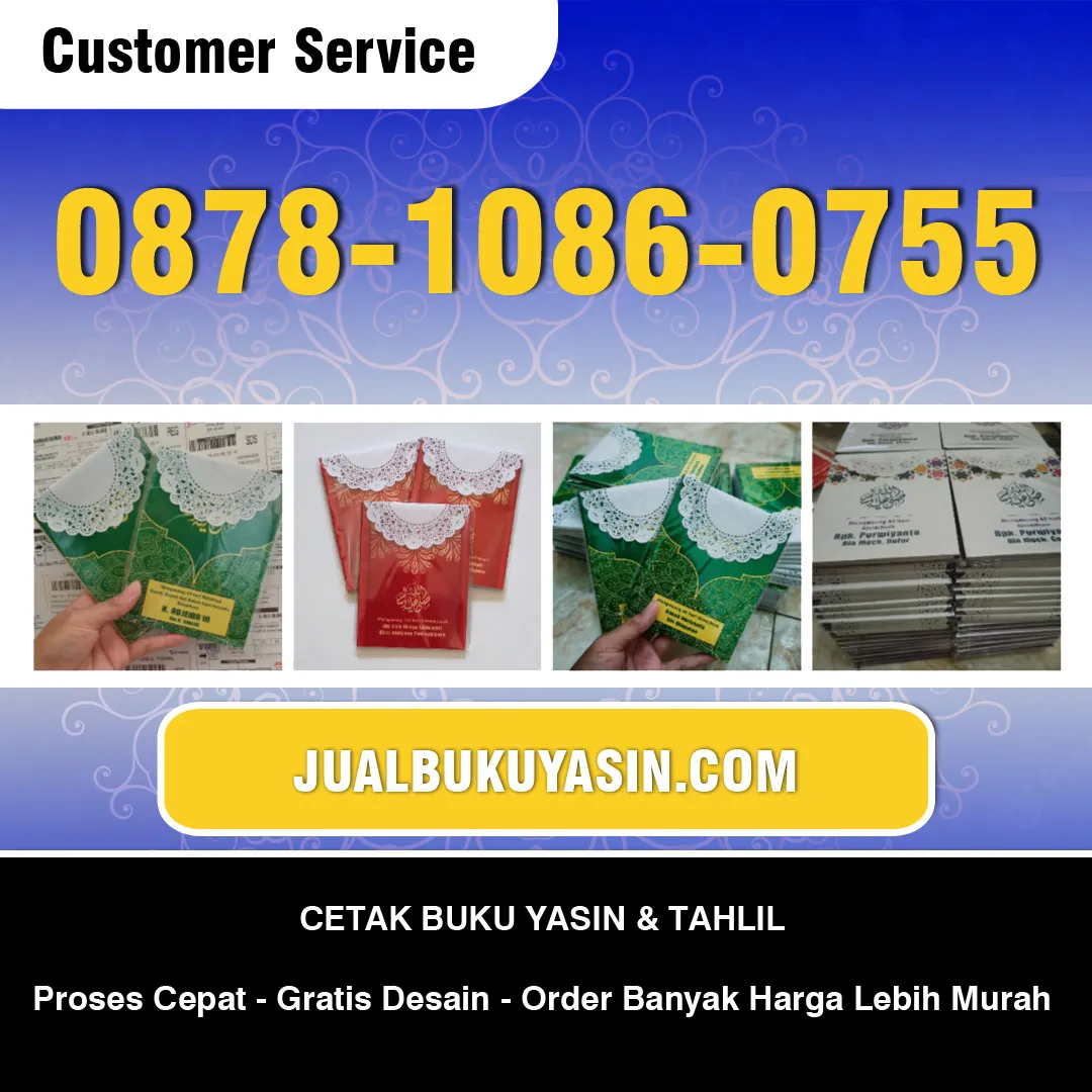 Cetak Yasin Murah Malang