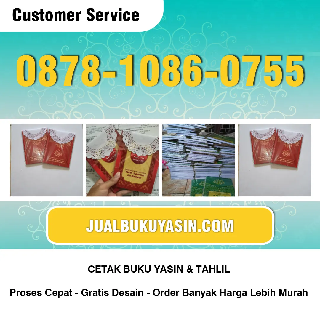 Cetak Yasin Murah Tasikmalaya