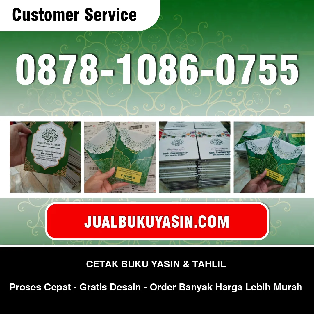 Cetak Yasin Palembang