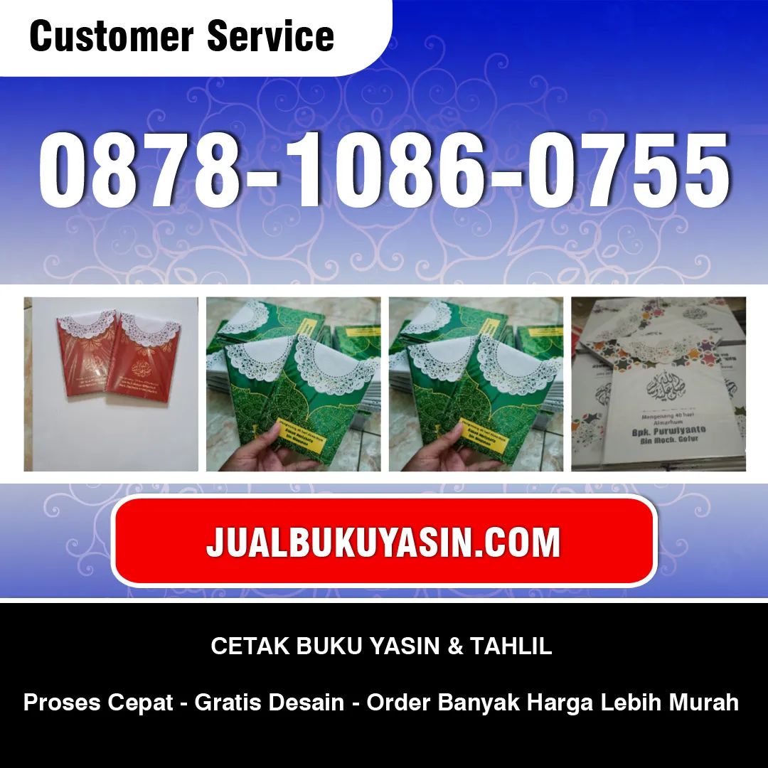 Cetak Yasin Temanggung Jawa Tengah