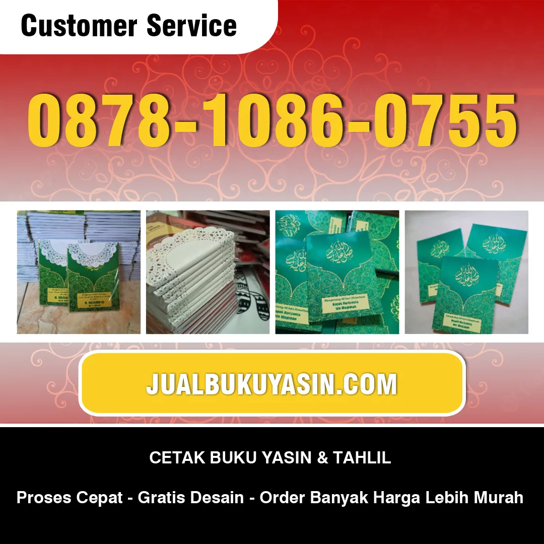Harga Buku Yasin di Blitar
