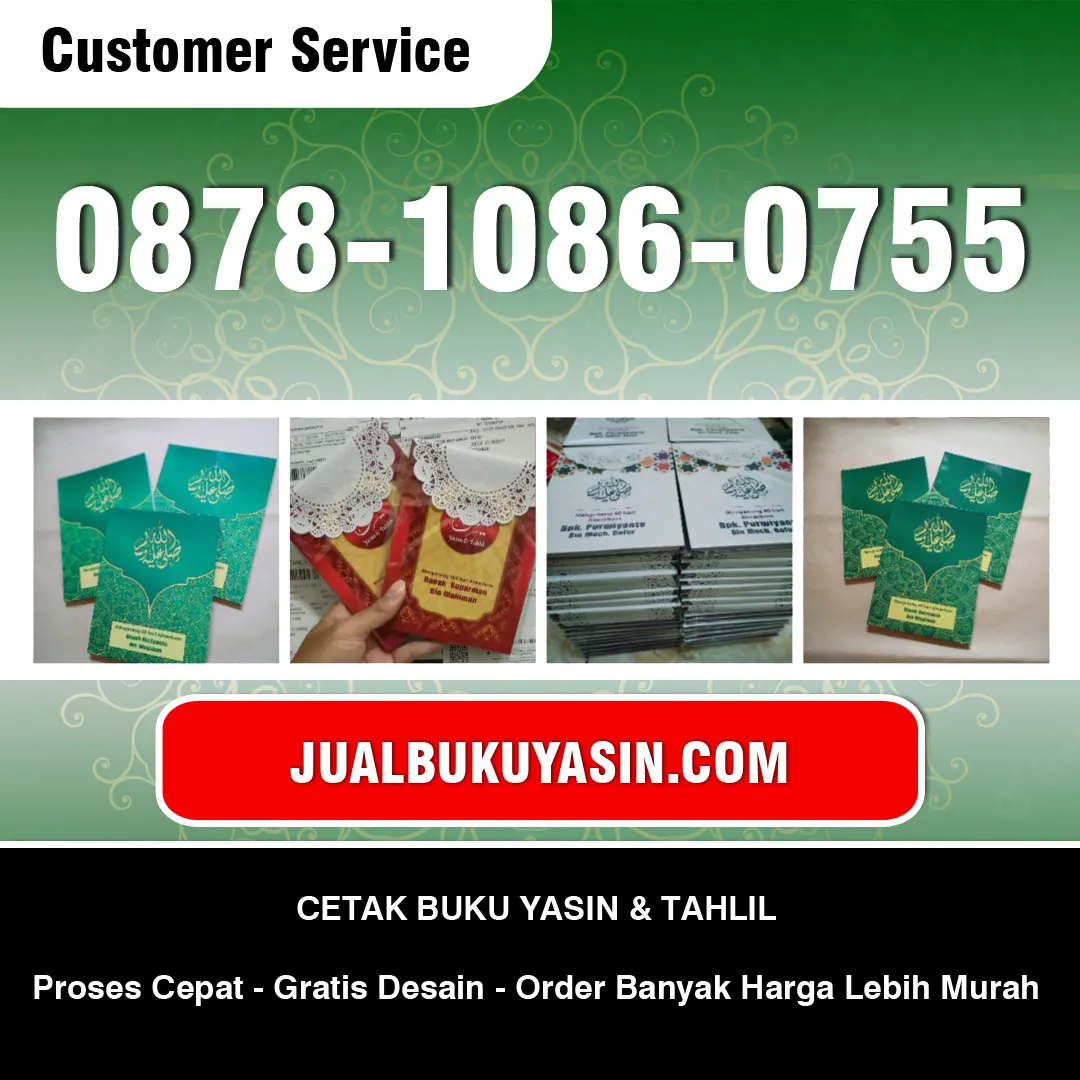 Harga Buku Yasin di Jember