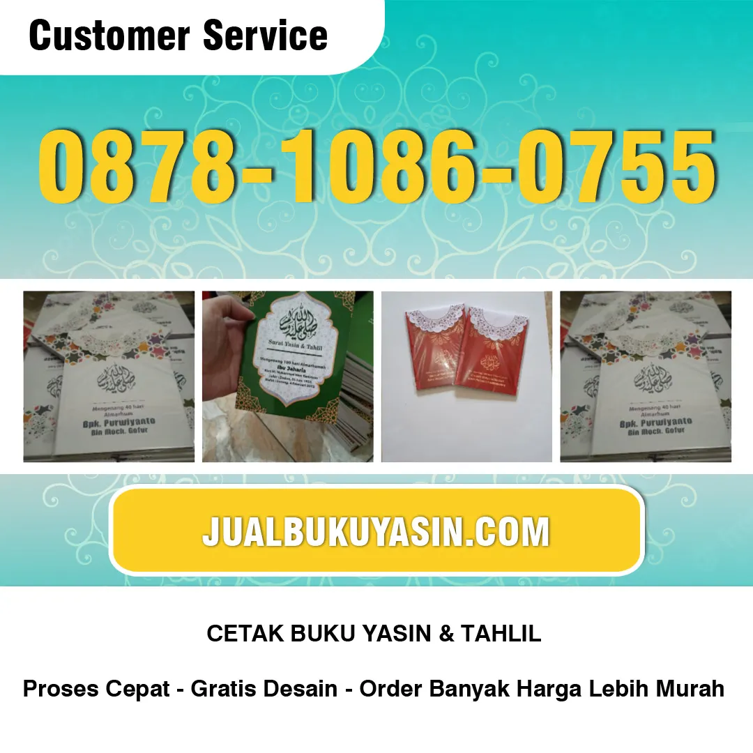 Harga Buku Yasin di Lamongan