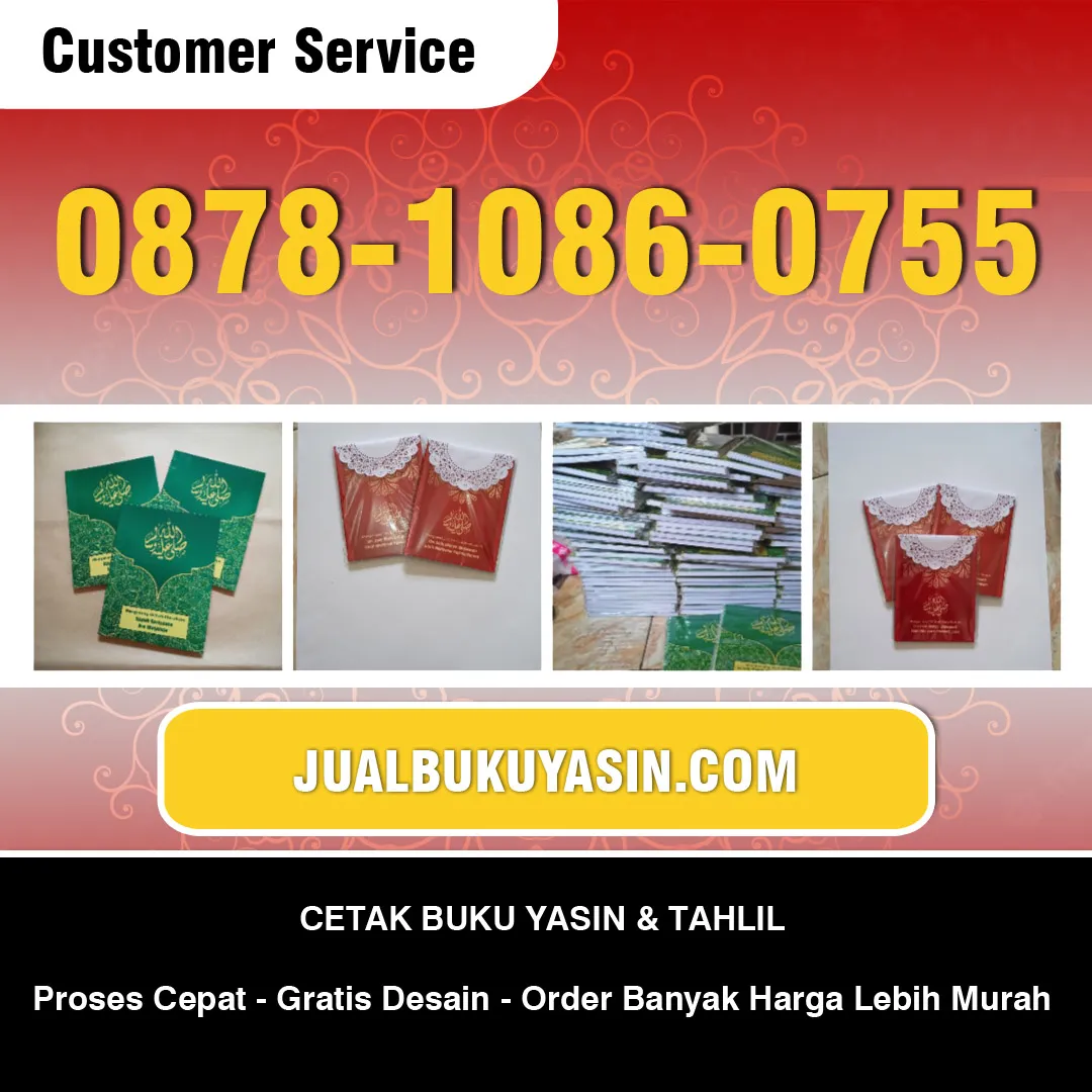 Harga Buku Yasin di Sragen