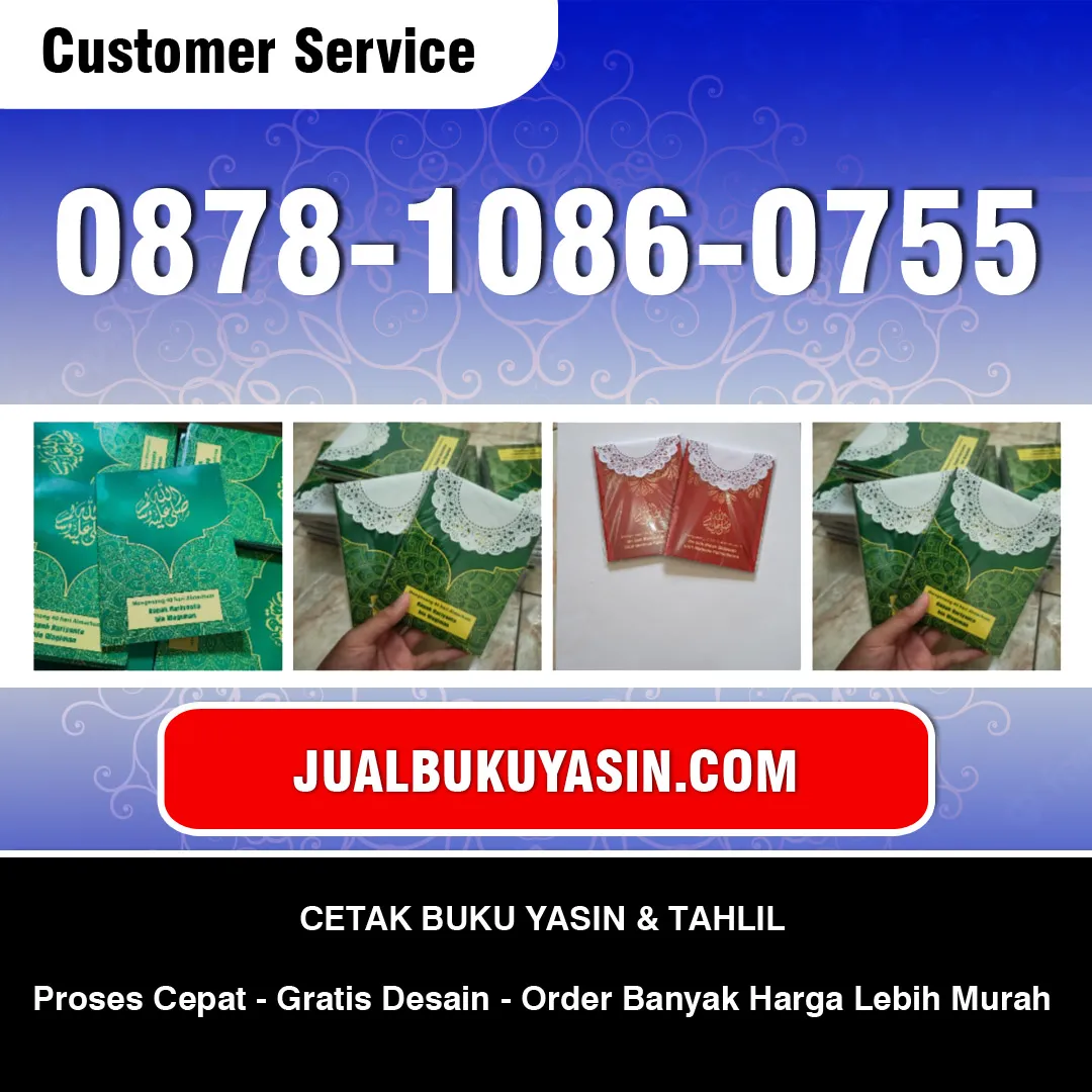 Harga Buku Yasin Murah Bandung