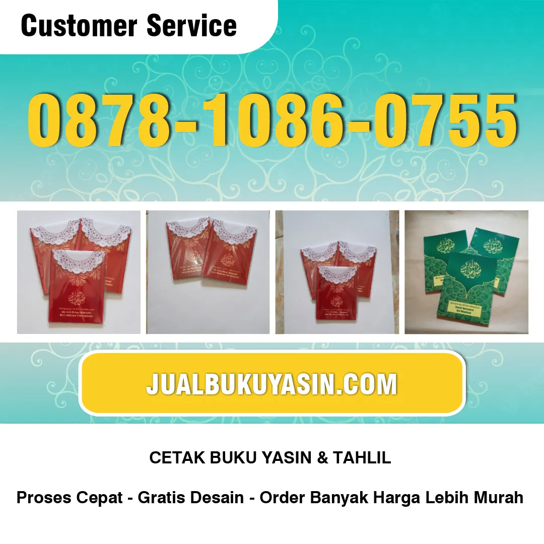 Harga Cetak Buku Yasin Cirebon