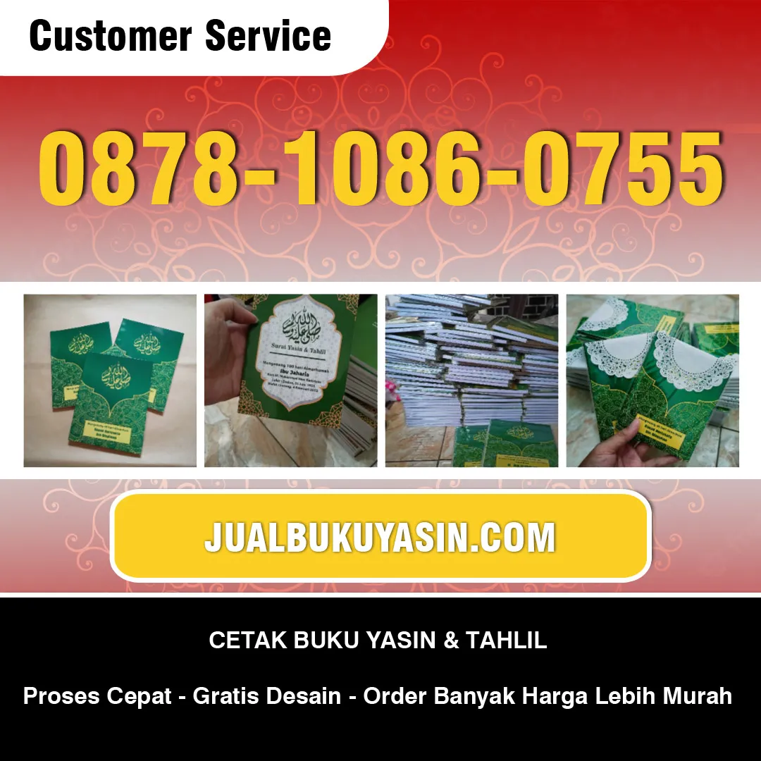 Harga Cetak Buku Yasin Garut