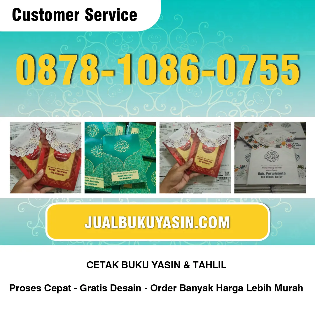 Harga Cetak Yasin di Bogor