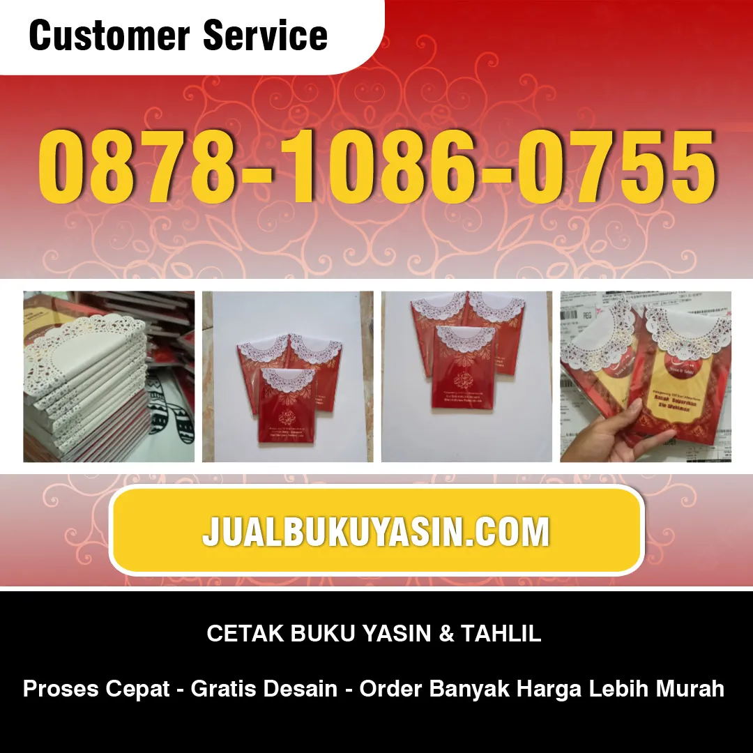 Harga Pembuatan Buku Yasin di Semarang