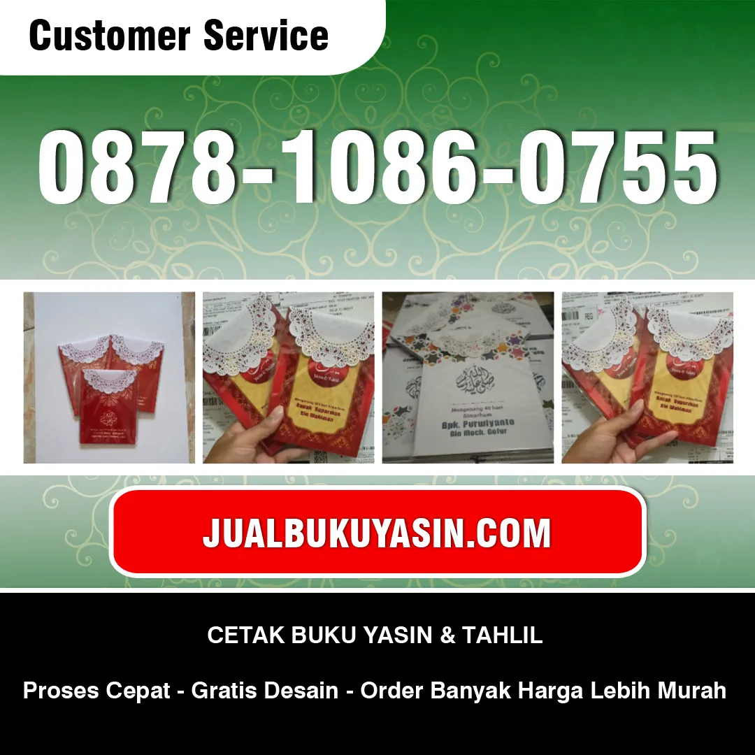 Jual Buku Yasin Cilacap
