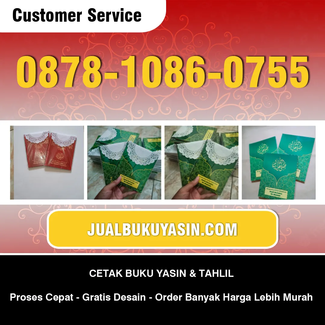 Pembuatan Buku Yasin Bogor