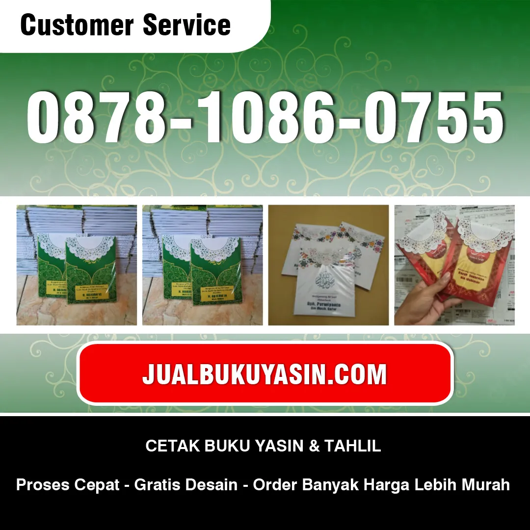 Pembuatan Buku Yasin di Banjarmasin