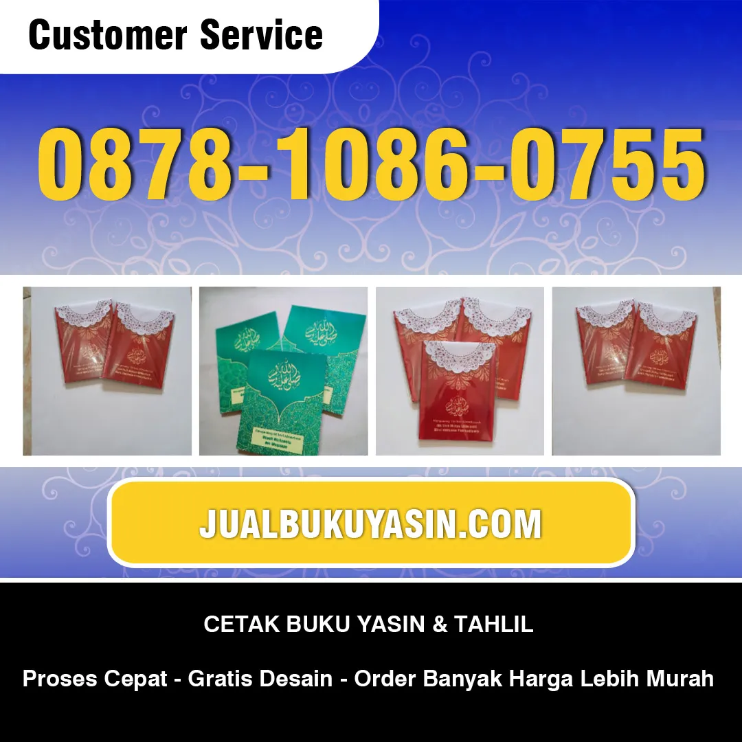 Pembuatan Buku Yasin di Banyuwangi