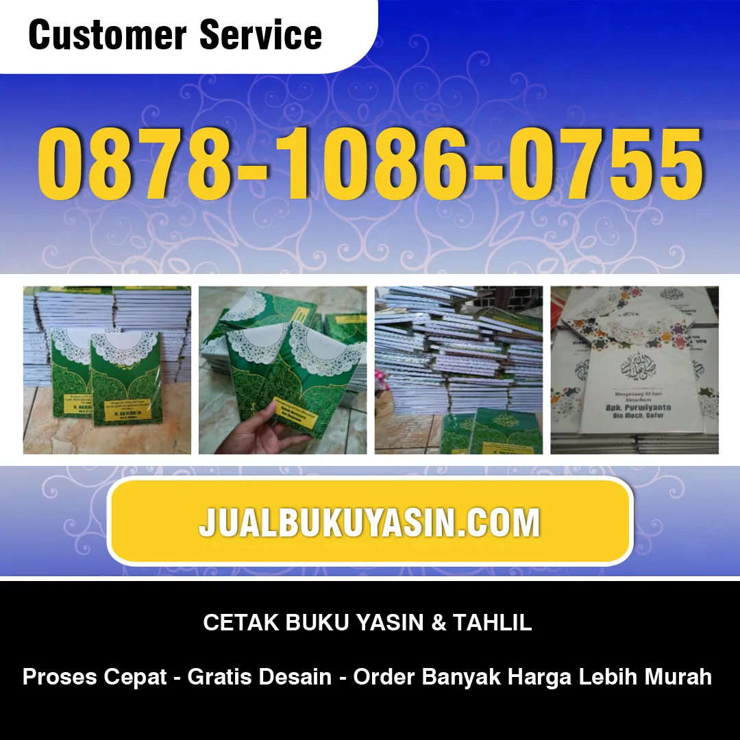 Pembuatan Buku Yasin di Magelang