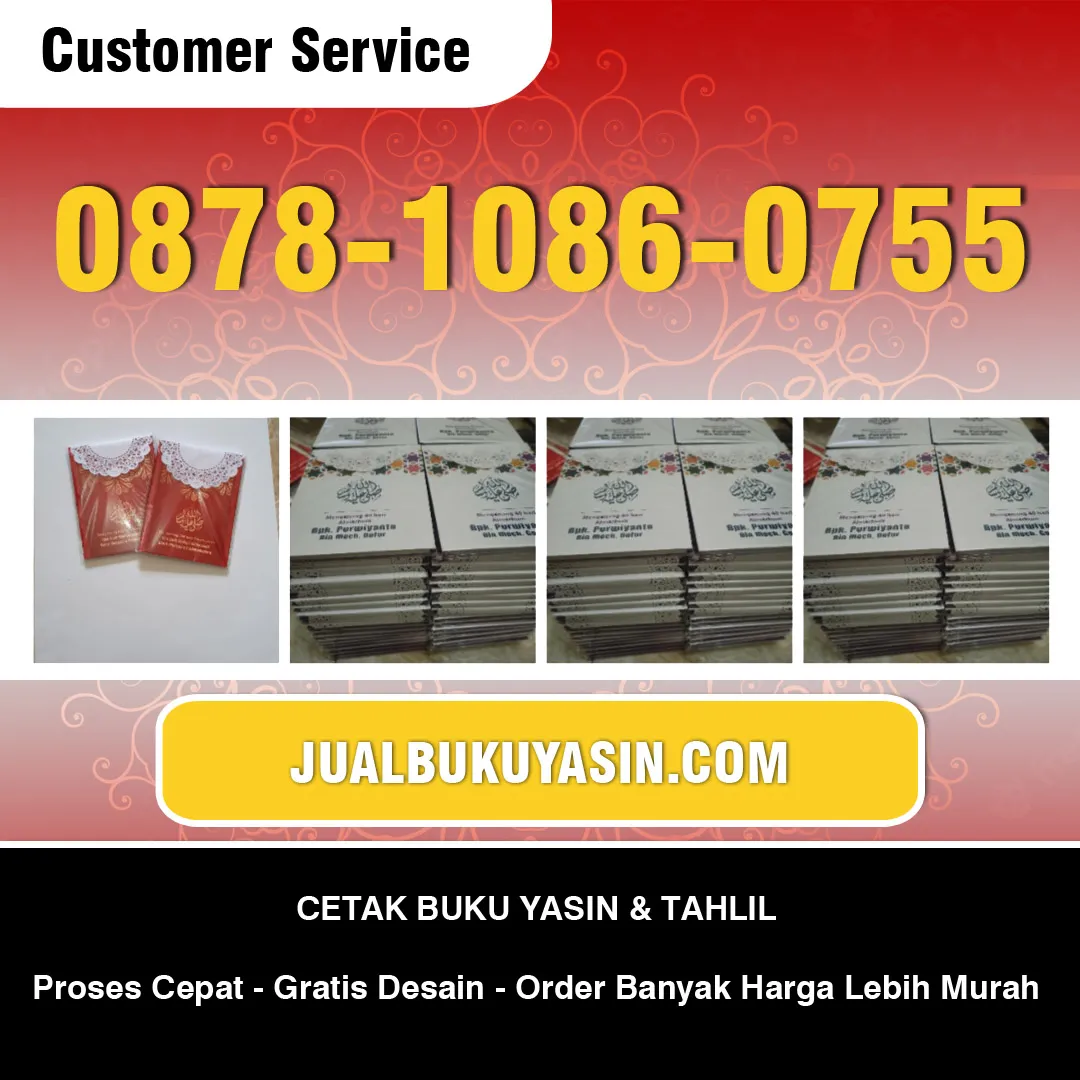 Pembuatan Buku Yasin di Ngawi