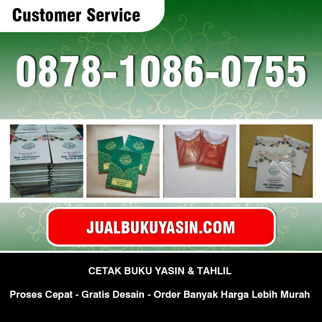Percetakan Buku Yasin di Bangkalan