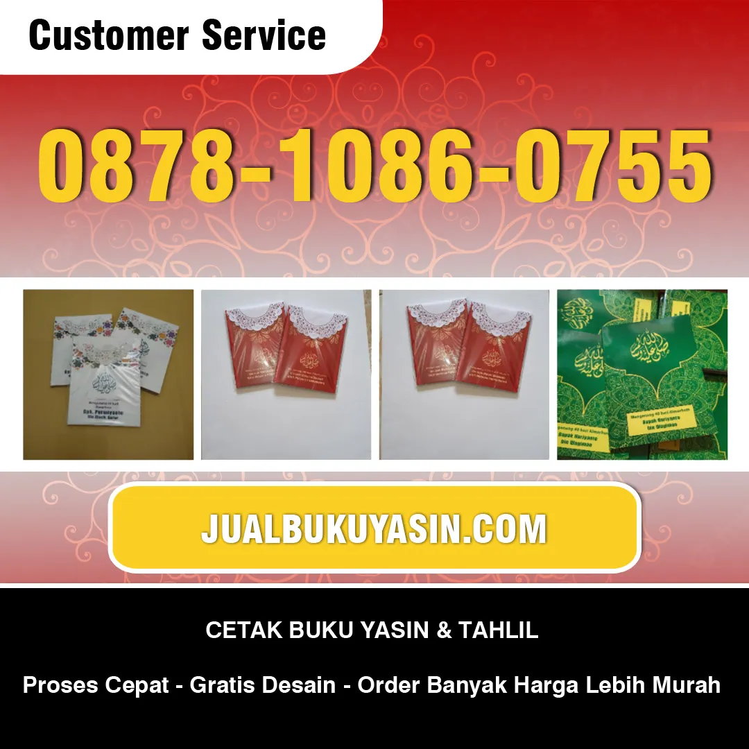 Percetakan Buku Yasin di Jember