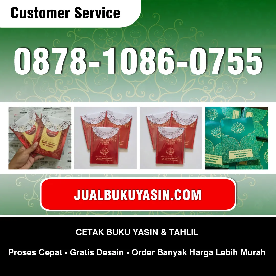 Percetakan Buku Yasin di Ngawi
