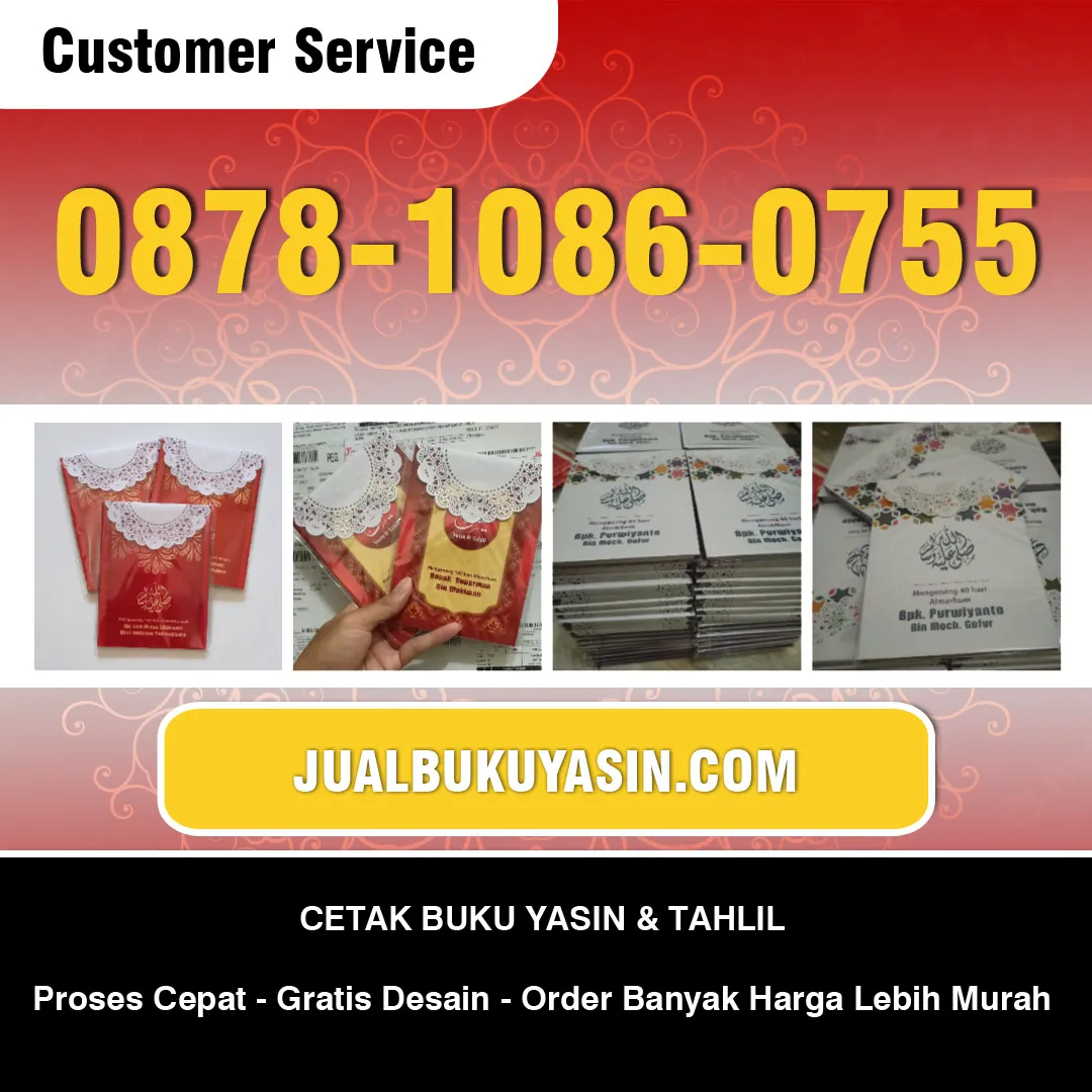 Percetakan Buku Yasin di Pasuruan