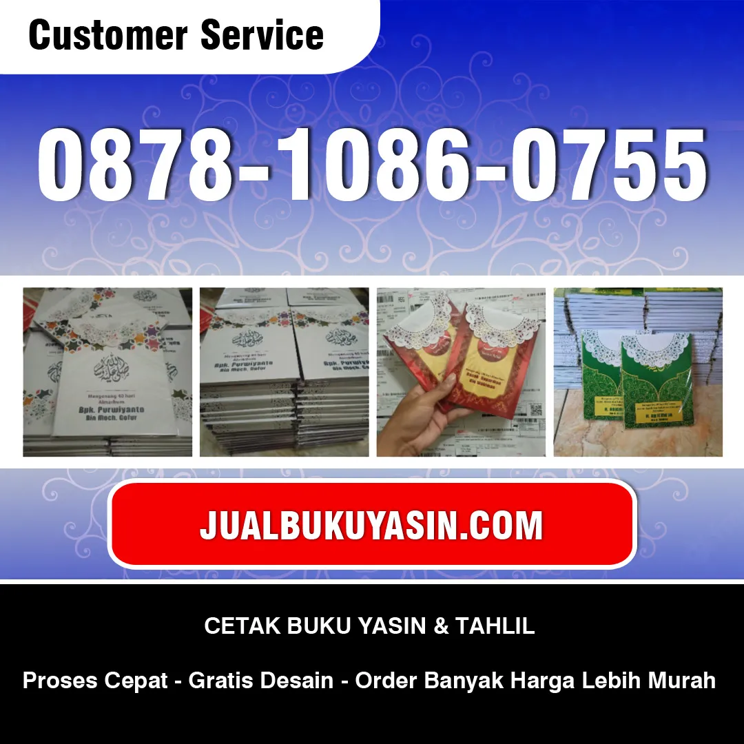 Percetakan Buku Yasin di Pati